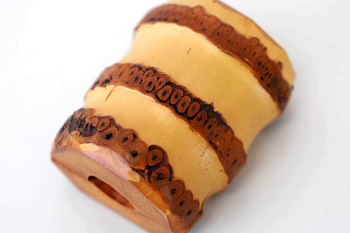 竹根香合（一点限り） : 虎斑竹専門店 竹虎 - 通販 - Yahoo!ショッピング