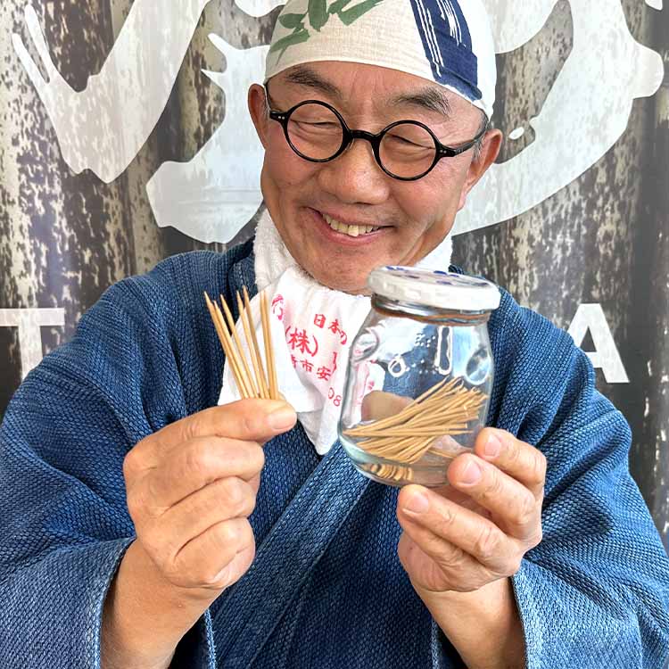 国産・無塗装）折れない竹楊枝！ 遂に復活 一度使えば分かります 極限