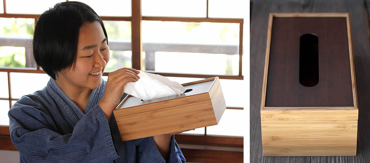 竹ティッシュケース : 虎斑竹専門店 竹虎 - 通販 - Yahoo!ショッピング