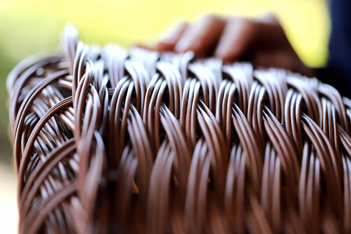 シダ編み二重籠 : 虎斑竹専門店 竹虎 - 通販 - Yahoo!ショッピング