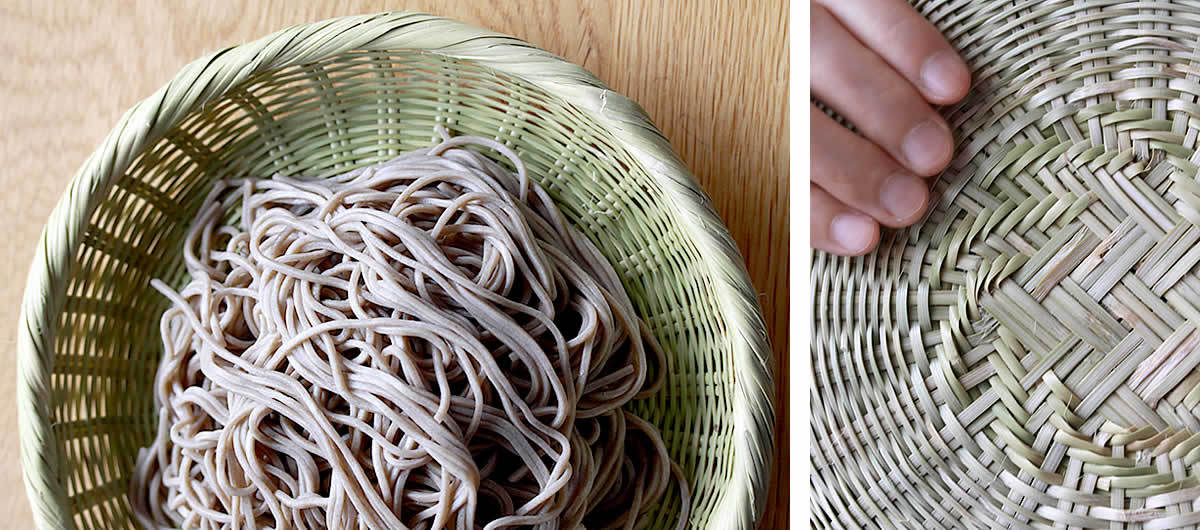 スズ竹蕎麦ざる(網代)