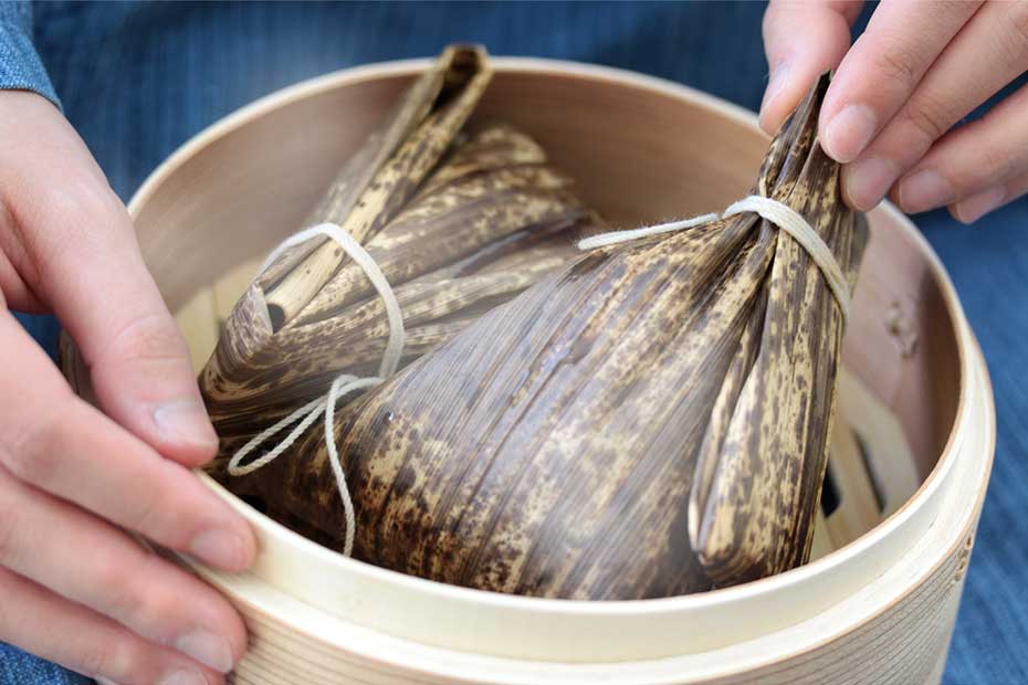 ピクニックやお弁当に便利な国産竹皮