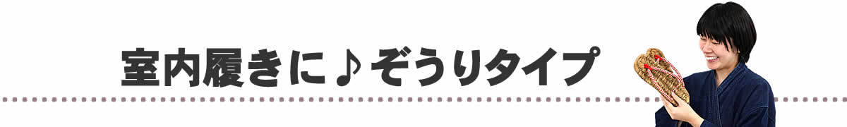 ぞうりタイプ