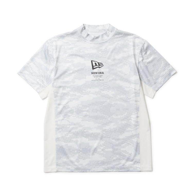 ニューエラゴルフ モックネック 半袖鹿の子ミッドネックT シャツ Mサイズ NEW ERA GOLF ニューエラ ゴルフ 半袖Tシャツ モックネック