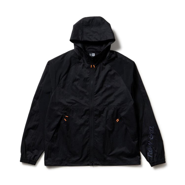 ニューエラ ゴルフ ジャケット メンズ レディース ウィンド フーディー リップストップストレッチ ゴルフウェア ブランド 春 秋 冬 無地 14669828 NEW ERA NEW ERA（ニューエラ） ゴルフ ジャケット メンズ レディース ウィンド