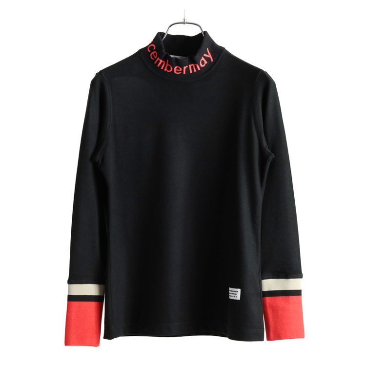 DECEMBERMAY ディセンバーメイ 長袖 ハイネック レディース 黒 S