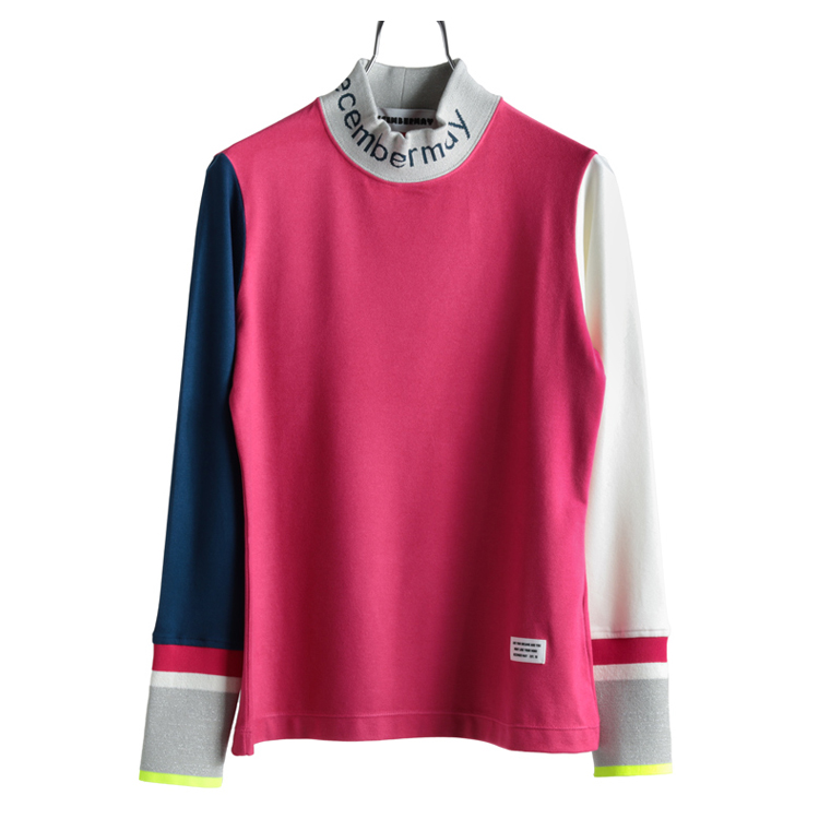 ディセンバーメイ ゴルフ モックニット レディース ニット 長袖 モック