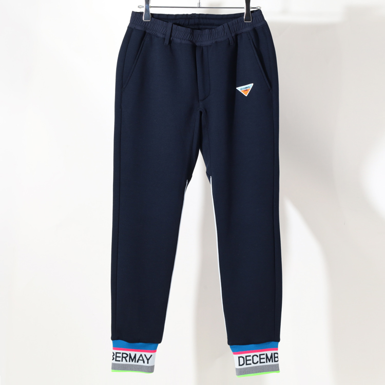 ディセンバーメイ ゴルフ パンツ レディース ジョガーパンツ 裾リブ 