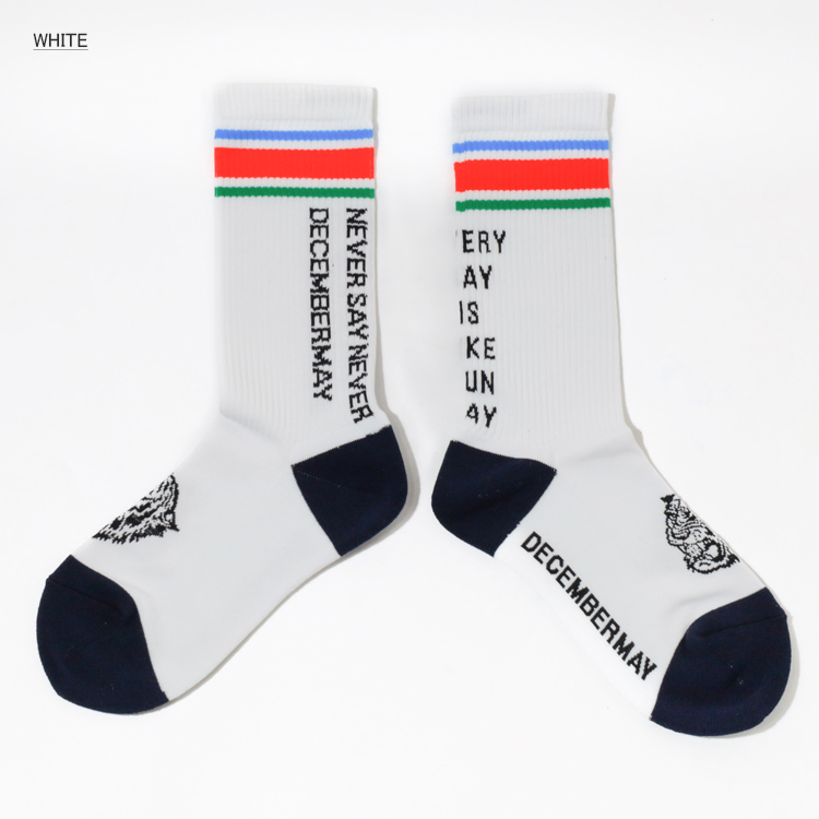 レディース　ディセンバーメイ ディセンバーメイ ゴルフ ソックス レディース ミドル丈 リブソックス