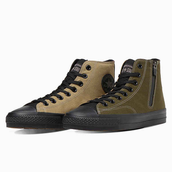 CONVERSE BIG C SF HI (コンバース ブラック/オリーブ
