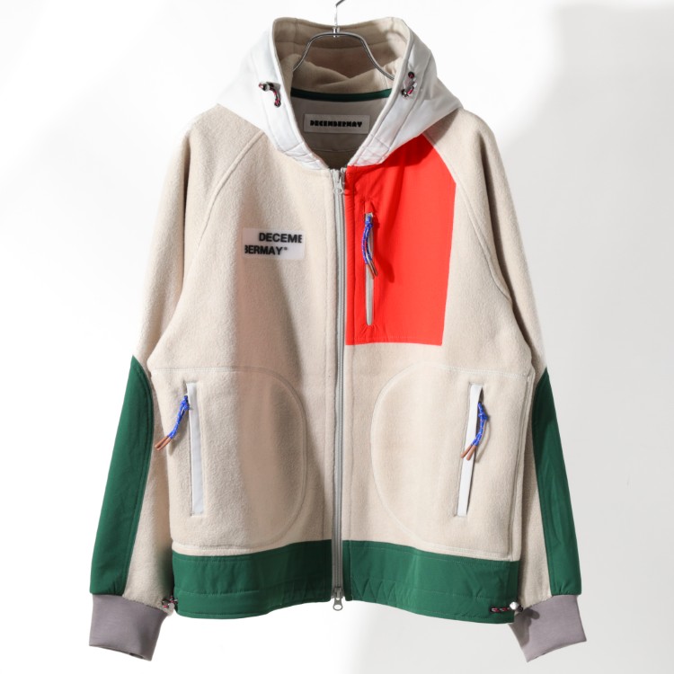 ディセンバーメイ ゴルフ ブルゾン メンズ レディース 長袖 フリース