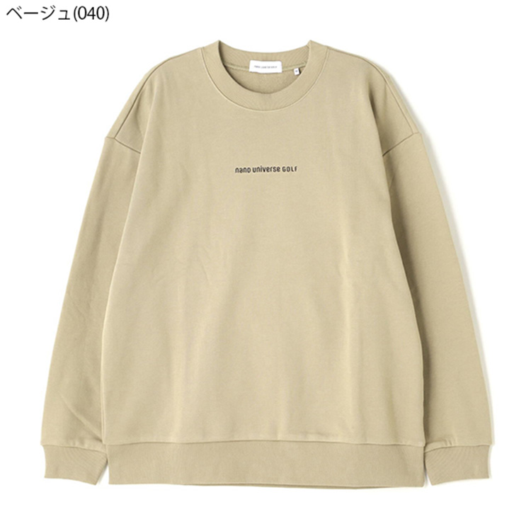 NANO universe（ナノ・ユニバース） ゴルフ トレーナー メンズ 長袖