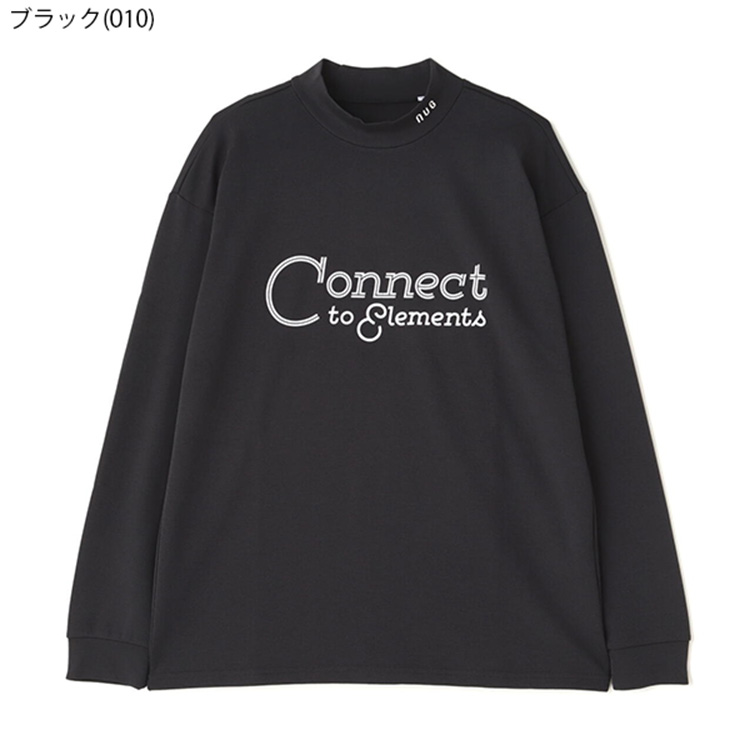 NANO universe（ナノ・ユニバース） ゴルフ モックシャツ メンズ 長袖