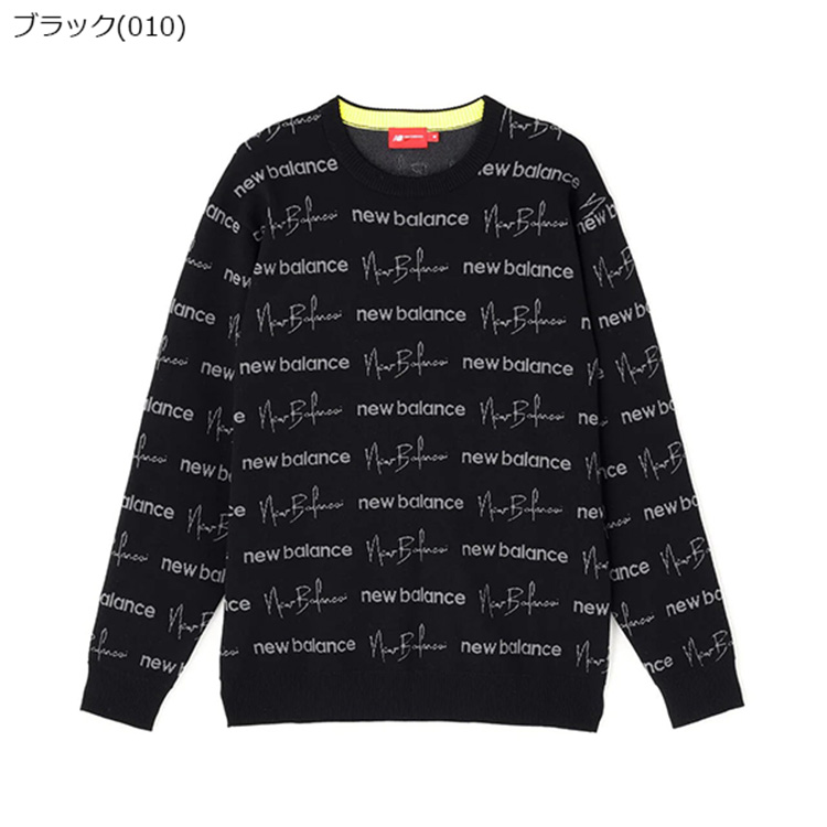 New Balance Golf ニューバランスゴルフ 総柄ロゴ シャツ 長袖 New Balance Golf（ニューバランスゴルフ） ニューバランス ゴルフ