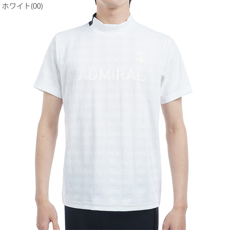 Admiral Golf（アドミラルゴルフ） シャツ モックシャツ メンズ 半袖