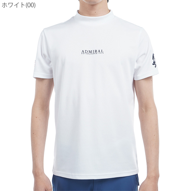 Admiral Tシャツ、M、ホワイト