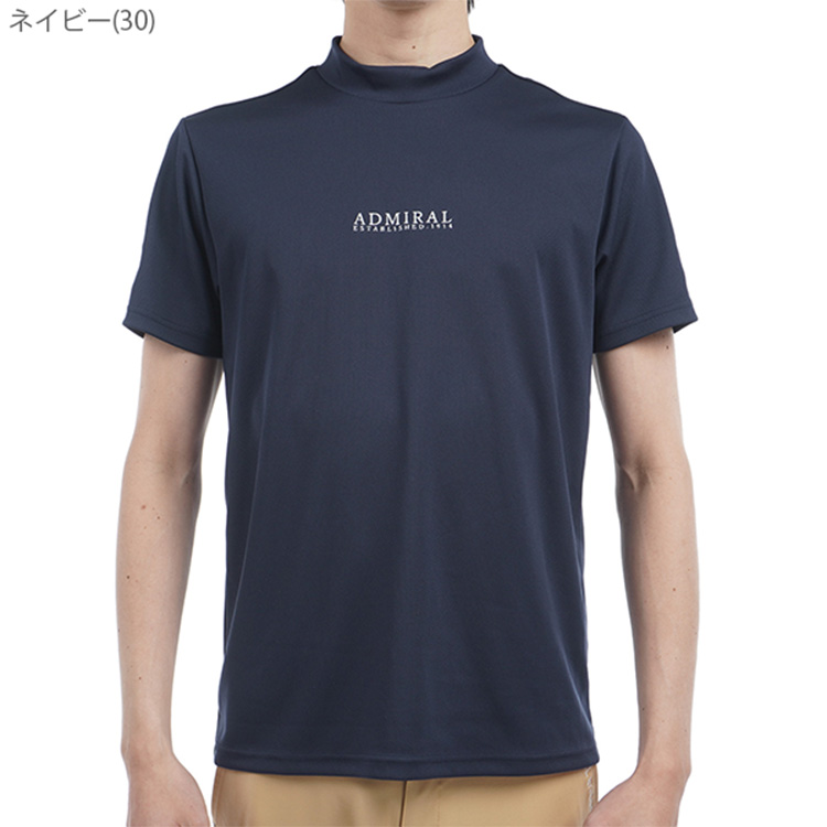 好評 Admiral Golf アドミラルゴルフ シャツ モックシャツ メンズ ウェア