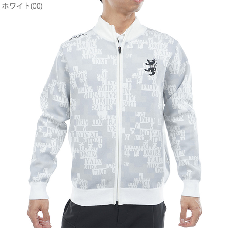Admiral Golf（アドミラルゴルフ） セーター メンズ 長袖 フルジップ