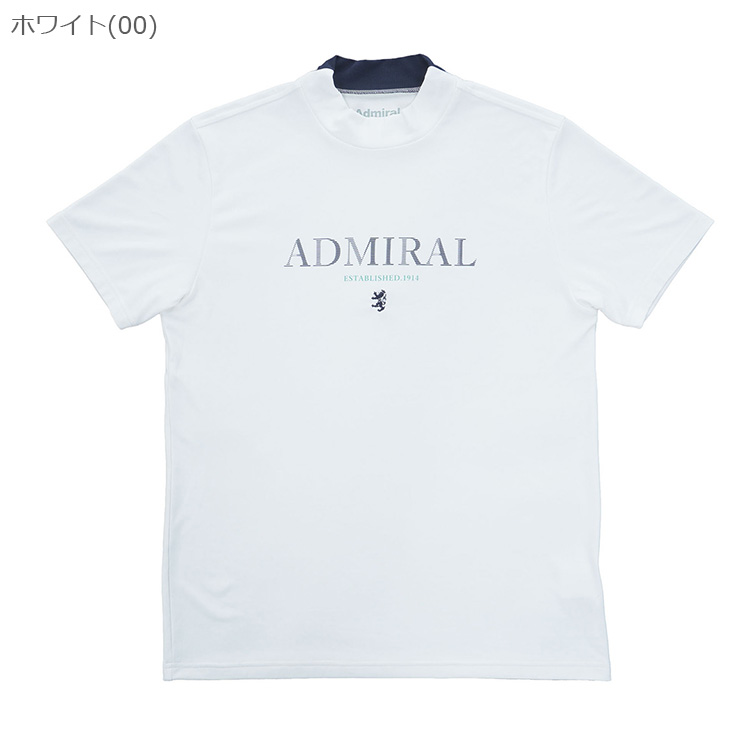 Admiral Golf（アドミラルゴルフ） シャツ モックシャツ メンズ 半袖