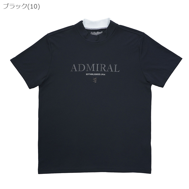 Admiral Golf（アドミラルゴルフ） シャツ モックシャツ メンズ 半袖