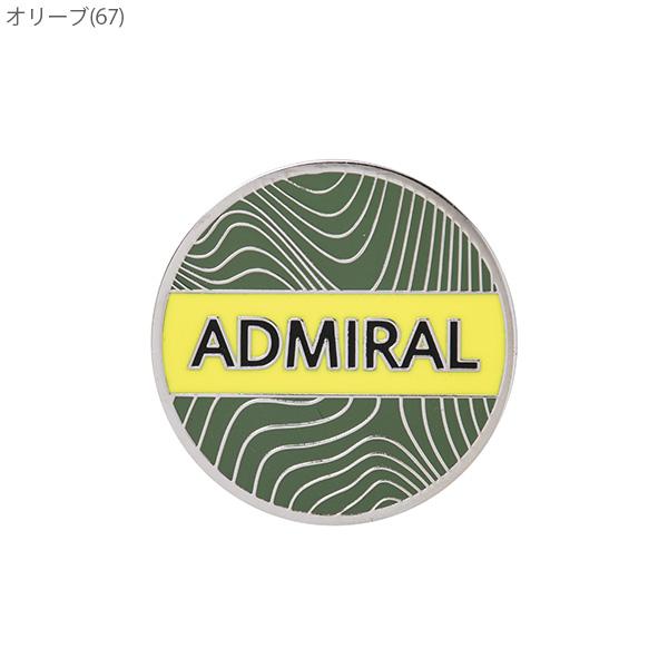 アドミラルゴルフ マーカー メンズ レディース ロゴ キャップマーカー 視認性 目立つ メタル 磁石  ゴルフマーカー ブランド ADMG3BM1｜takeuchi-golf｜03