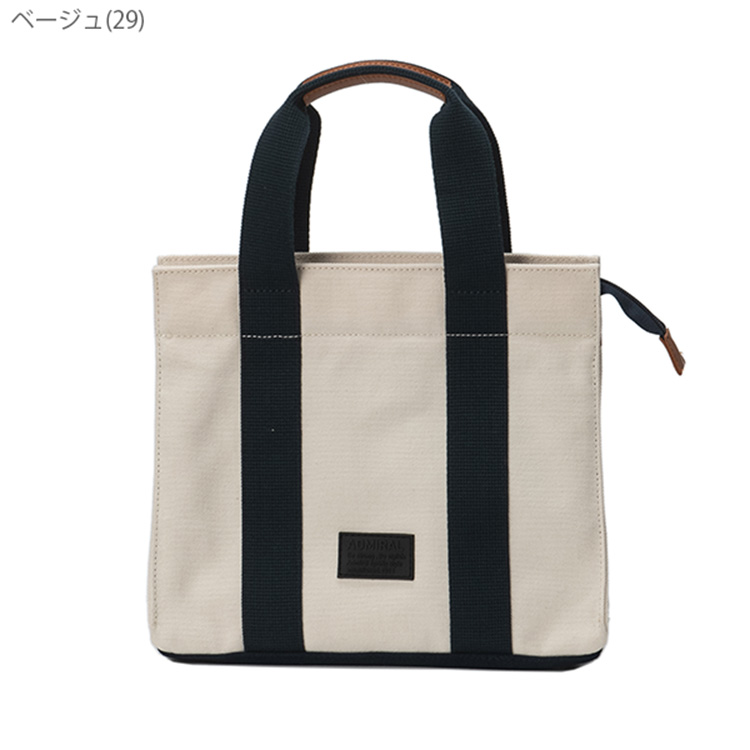 アドミラルゴルフ ラウンドバッグ メンズ レディース バッグ ラウンドトート ファスナー付き 帆布 ゴルフバッグ ブランド ロゴ ADMZ5ATD Admiral Golfの画像