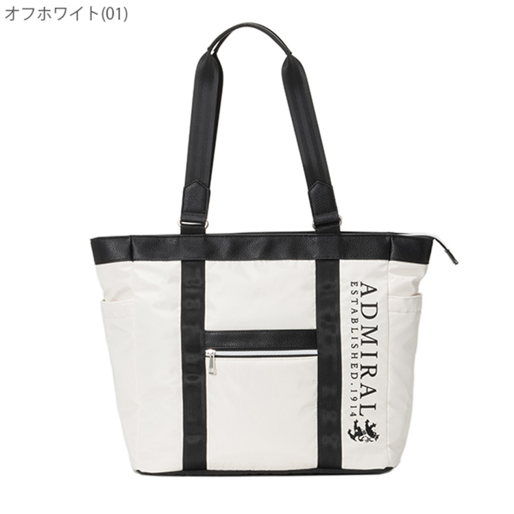 アドミラルゴルフ トートバッグ メンズ レディース バッグ タウンユース ゴルフバッグ ブランド ロゴ 無地 ADMZ5BT7 Admiral Golf Admiral Golf（アドミラルゴルフ） トートバッグ メンズ レディース