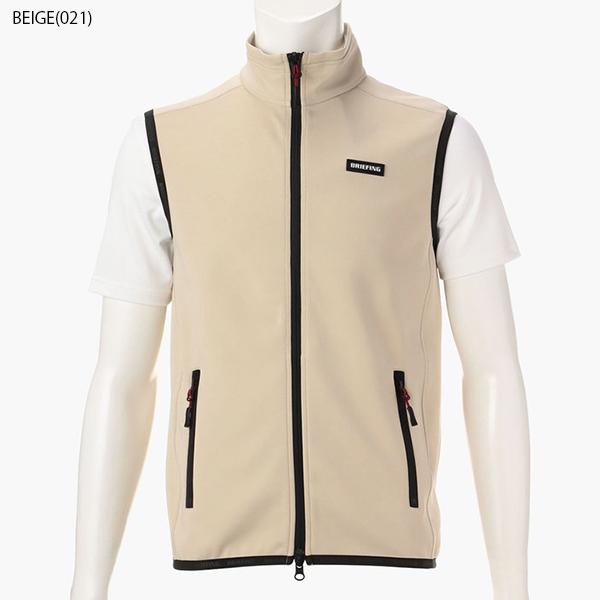 「人气商品」 ブリーフィング ゴルフ ベスト メンズ フルジップ トップス ゴルフウェア ストレッチ 春 夏 秋 ブランド BRIEFING GOLF BBG231M13 【1931784218】 (12650円)