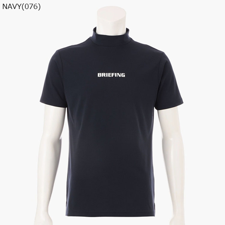 BRIEFING GOLFブリーフィングゴルフSIDE LOGO半袖シャツ 紺 Amazon.co.jp: BRIEFING GOLF ウェア メンズ サイドロゴ