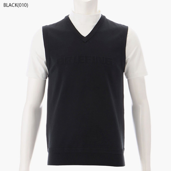 20%オフ ブリーフィング ゴルフ ニットベスト メンズ ニット ベスト Vネック ゴルフウェア BRIEFING GOLF BRG231M43(11440円)