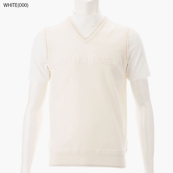 20%オフ ブリーフィング ゴルフ ニットベスト メンズ ニット ベスト Vネック ゴルフウェア BRIEFING GOLF BRG231M43(11440円)