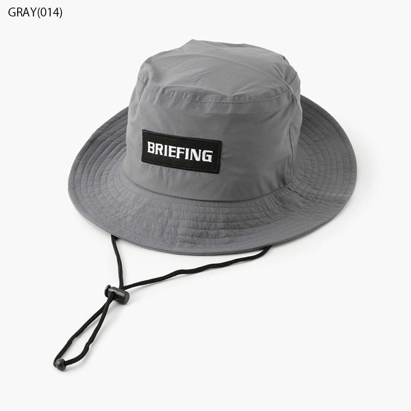 ブリーフィング ゴルフ レインハット メンズ 防水 雨 サファリハット ゴルフハット レインウェア レア ブランド BRIEFING GOLF BRG231M73