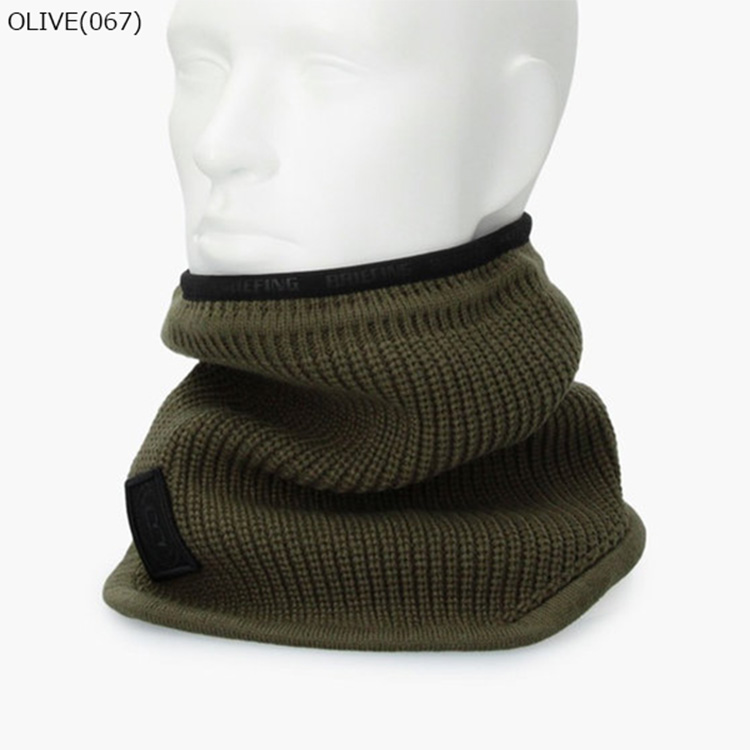 ブリーフィング ゴルフ ネックウォーマー メンズ ネックカバー ニット素材 保温 防寒 ゴルフウェア ブランド BRIEFING GOLF BRG243F02 BRIEFING GOLF（ブリーフィングゴルフ） ブリーフィング ゴルフ ネック
