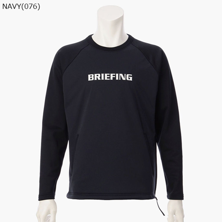 秋冬】BRIEFING 【SHADOW COLLECTION】クルーネック