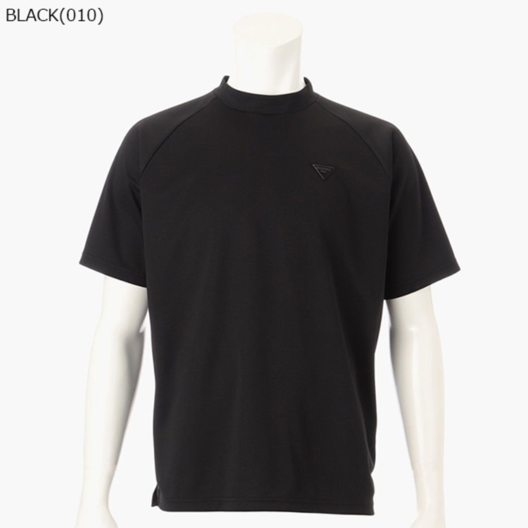 BRIEFING ブラック モックネック半袖　Mサイズ Amazon.co.jp: [ブリーフィング] モックネック ゴルフ 半袖