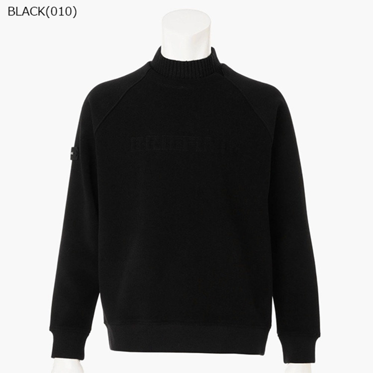 ブリーフィング トレーナー ブラック　メンズ Lサイズ　BRG221M55 BRIEFING（ブリーフィング） トレーナー スウェット 「BRIEFING GOLF