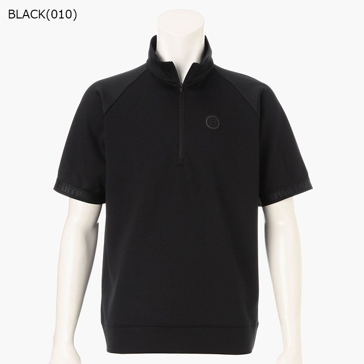 未使用級✨ BRIEFING カモフラ 長袖 シャツ ゴルフ GOLF 黒 XL BRIEFING GOLF（ブリーフィングゴルフ） ブリーフィング ゴルフ モック