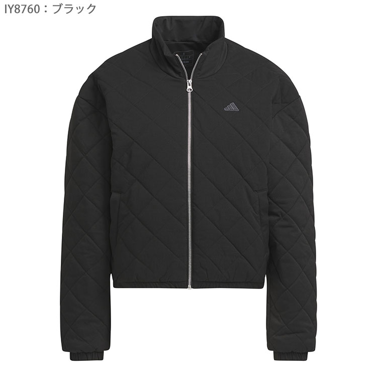 adidas - adidasゴルフ️‍♀️キルティング長袖フルジップジャケット/Sサイズ adidas アディダス ゴルフ ジャケット レディース 長袖