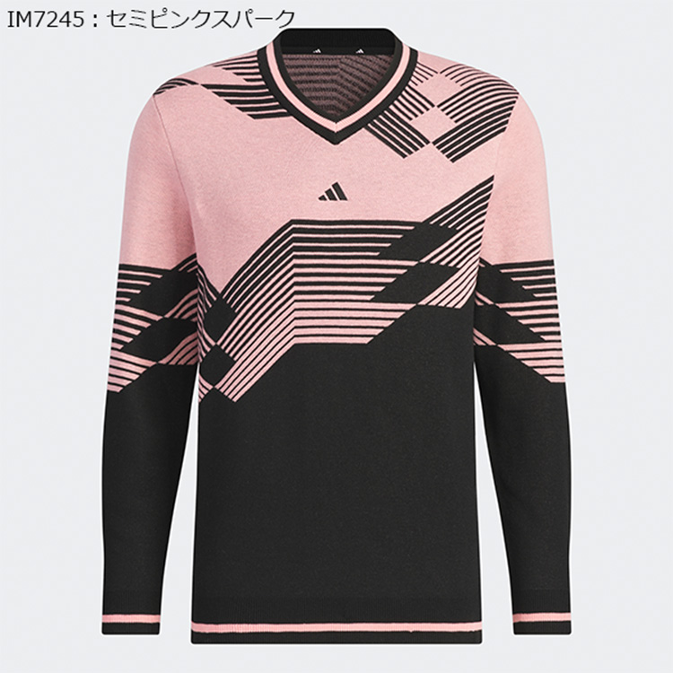 adidas ゴルフ メンズセーター、トレーナー（色：ピンク系