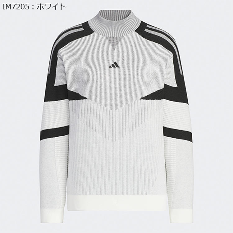 adidas（アディダス） ゴルフ セーター レディース 長袖 ニット クルー