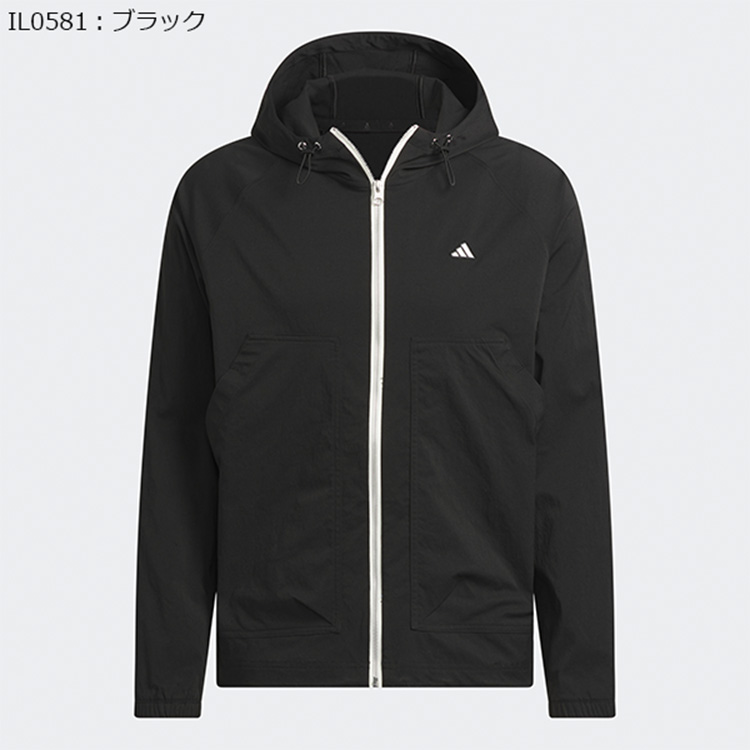 【★安心の定価販売★】 adidas アディダス ゴルフ フーディー メンズ 長袖 フルジップ アディダス