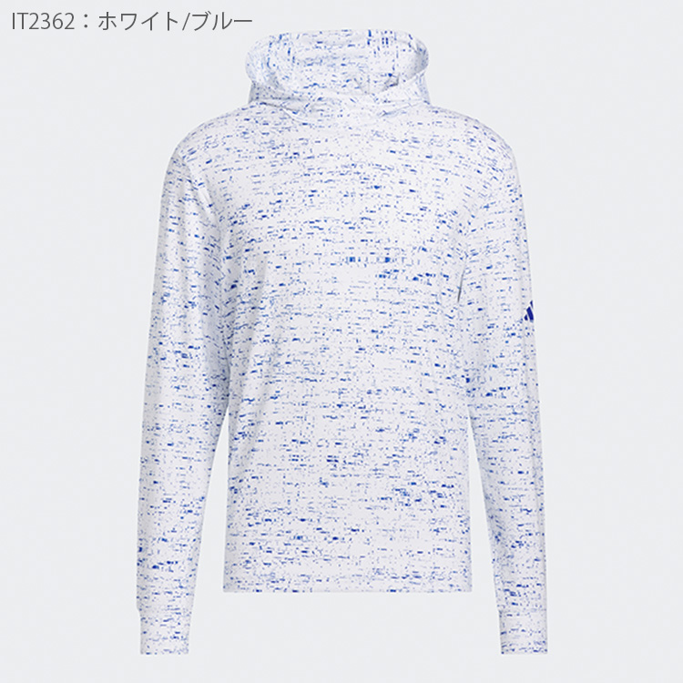 adidas アディダス ゴルフ フーディー メンズ 長袖 プルオーバー