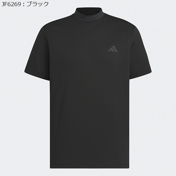 adidas アディダス ゴルフ モックシャツ メンズ 半袖 シャツ