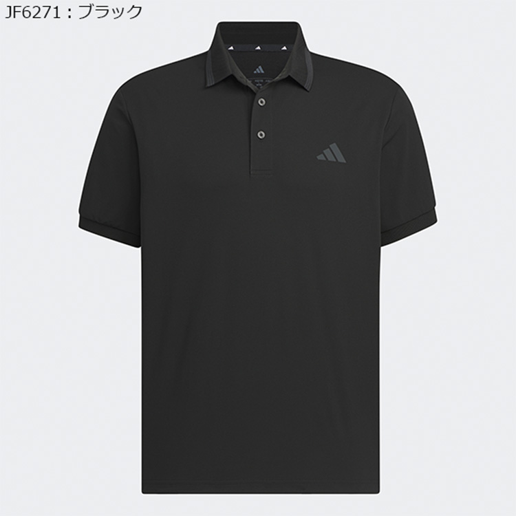 OBSIDIAN ブラック ポロシャツ 半袖 ゴルフ DIVINER GOLF（ディバイナー ゴルフ） ゴルフ 「DIVINER GOLF」ライン