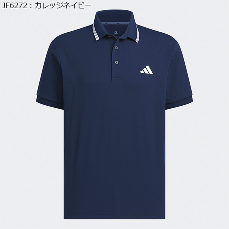 adidas（アディダス） ゴルフ ポロシャツ メンズ 半袖 シャツ ポロ
