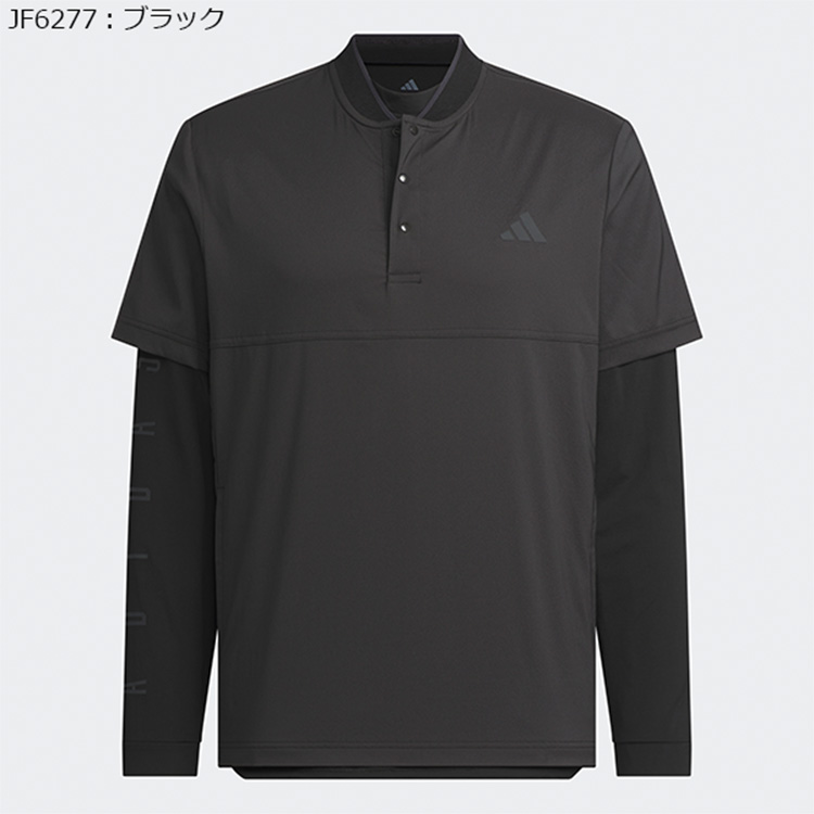 adidas アディダス ゴルフ ポロシャツ メンズ 半袖 長袖 シャツ
