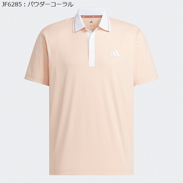 adidas（アディダス） ゴルフ ポロシャツ メンズ 半袖 シャツ ポロ