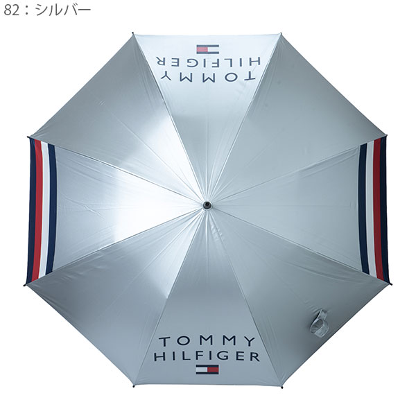 トミーヒルフィガー ゴルフ 傘 かさ メンズ レディース UV 日傘 長傘 軽量 遮熱 遮光 UVカット 大きい シルバー TOMMY HILFIGER GOLF THMG2FK3｜takeuchi-golf｜02