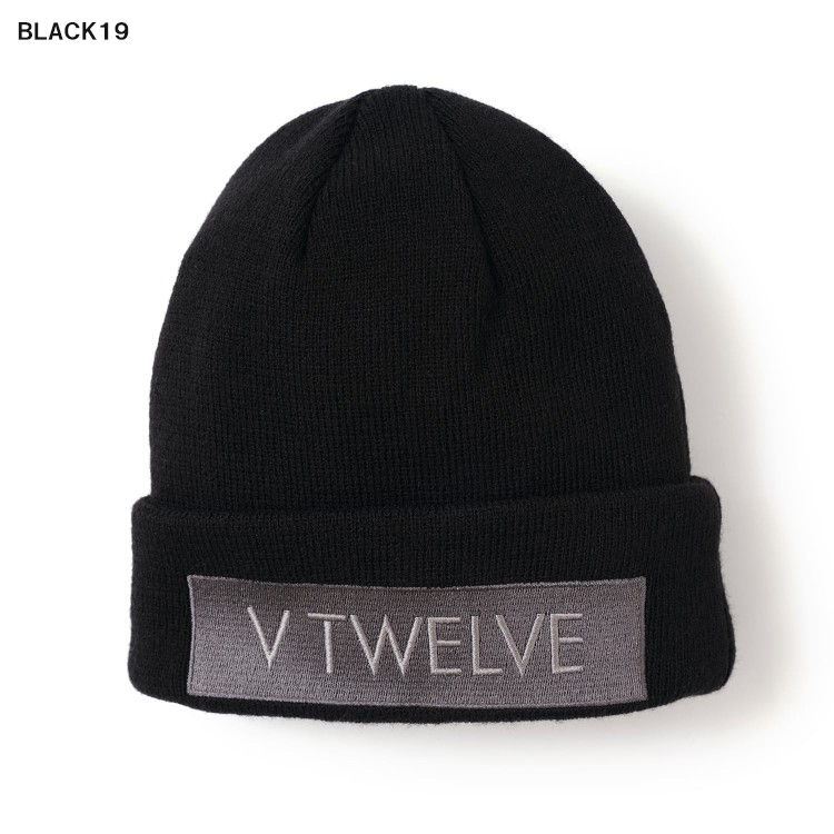 V12（ヴィ・トゥエルヴ） ゴルフ ニットキャップ メンズ ニット帽