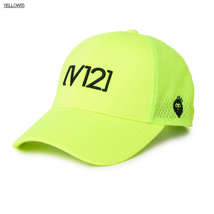V12 ゴルフ キャップ メンズ レディース メッシュキャップ 無地 シンプル 帽子 キャップ フリーサイズ ゴルフウェア フリーサイズ ブランド ロゴ V122410-CP01｜takeuchi-golf｜04